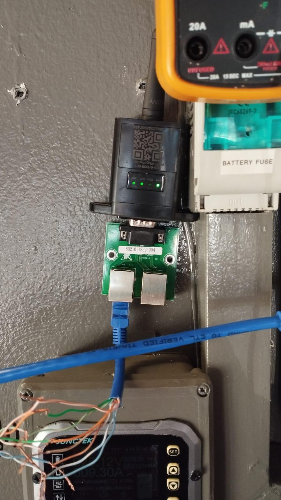 Inverter mất kết nối wifi