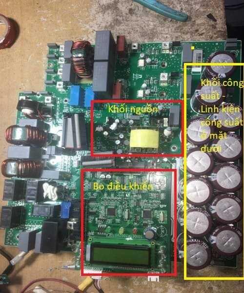 Sửa inverter năng lượng mặt trời