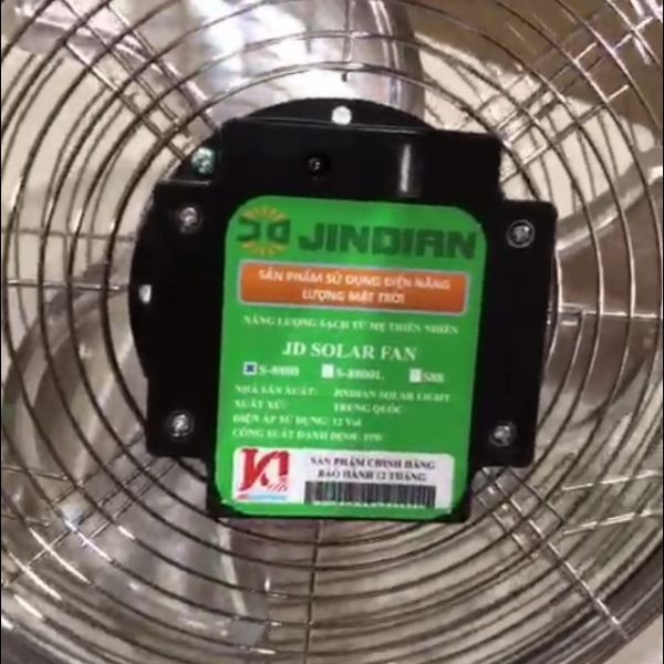 Quạt năng lượng mặt trời jindian id-S8800